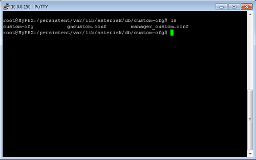 SSH console