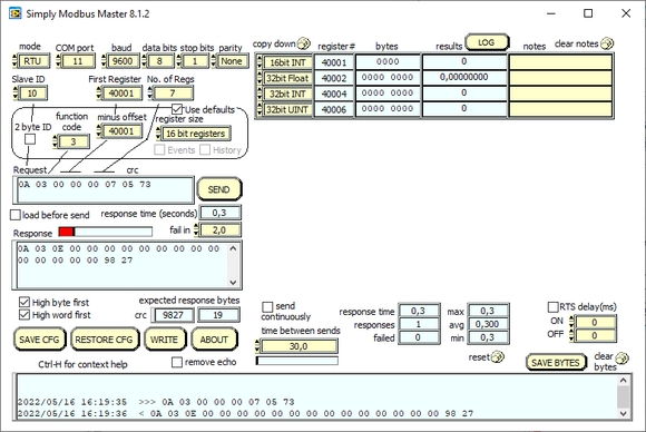  Simply MODBUS RTU