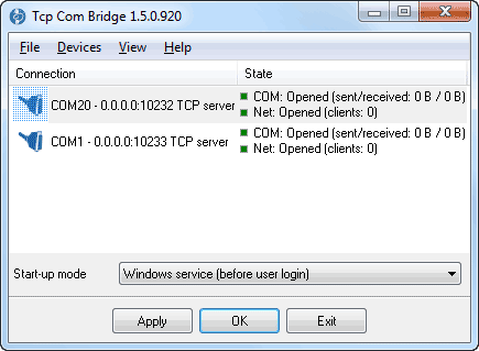 Обзор TCP COM Bridge